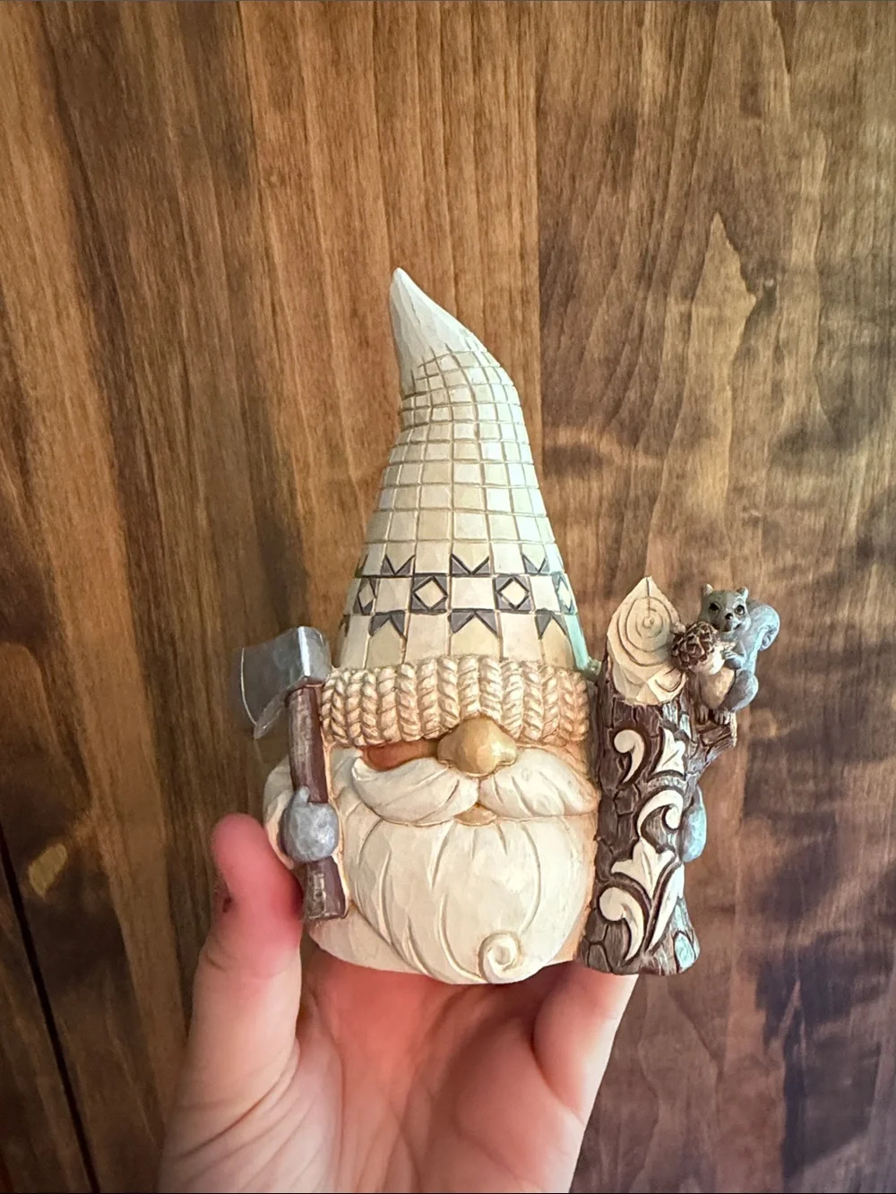 Jim Shore Woodland Lumberjack Gnome Figurine 6015161